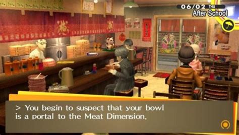 persona 4 meat dimension|Persona 4 Golden Beef Bowl Sends Eaters to the .